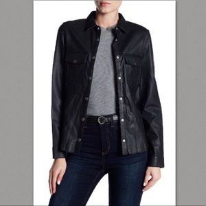 Muubaa Leather Shirt US 4